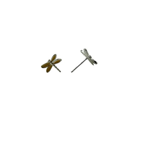 earrings silver 925 dragonfly